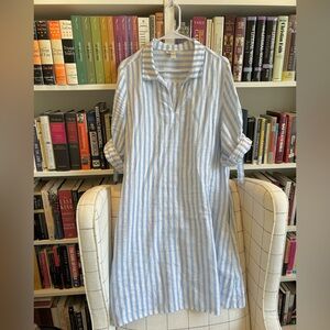 Neiman Marcus Linen Dress